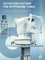 眼科用光学台のアクチュエーションシステム